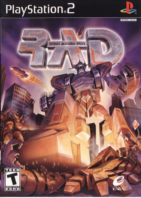Robot Alchemic Drive box art for Playstation 2